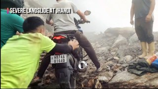 Faced severe landslide at Jhandi, Kalimpong. Quest of unique places in Dooars & Himalayas (हिंदी मे)