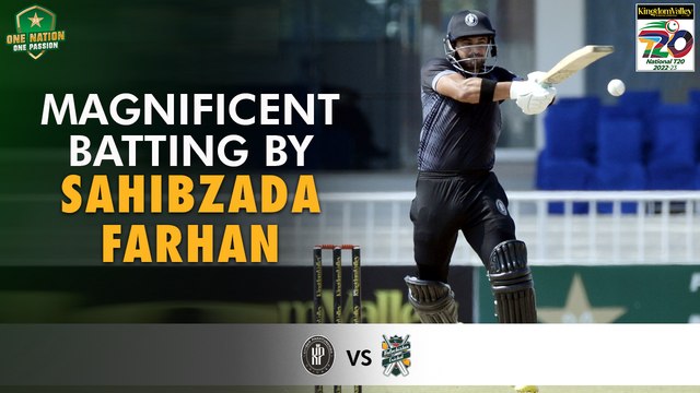 Magnificent Batting By Sahibzada Farhan | Balochistan vs Khyber Pakhtunkhwa | Match 15 | National T20 2022 | PCB | MS2T #BALvKP | #NationalT20 | #GharWaliBaat