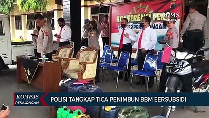 Polisi Tangkap Tiga Orang Penimbun BBM Bersubsidi