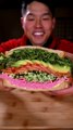  Shorts ｜ Stuffed sandwich|  EATING SHOW ASMR MUKBANG