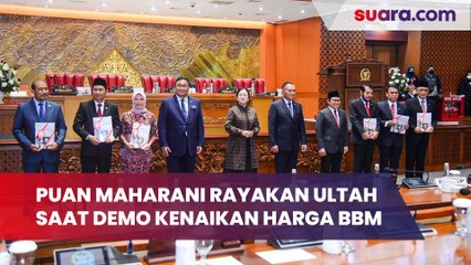 Puan Maharani Rayakan Ultah Saat Demo Kenaikan Harga BBM, Langsung Digeruduk
