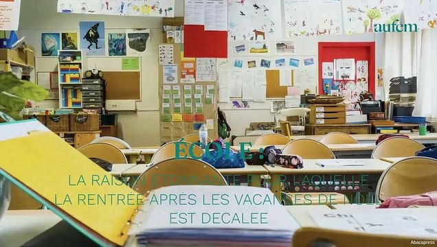 École : la raison étonnante pour laquelle la rentrée après les vacances de Noël est décalée