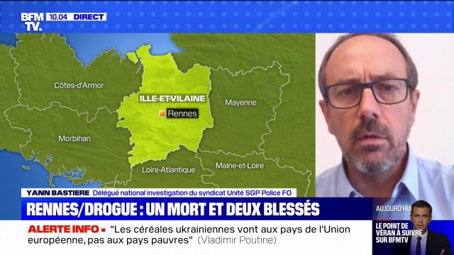 Opération anti-drogue à Rennes: C'est un refus d'obtempérer, j'espère que la légitime défense sera retenue , déclare Yann Bastière