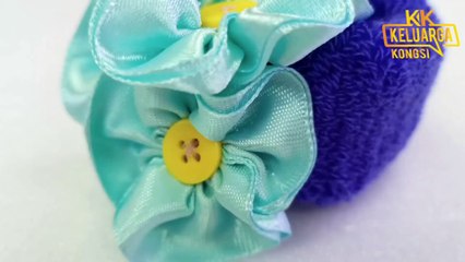 DIY Ikat Rambut Istimewa untuk anak-anak l Keluarga Kongsi