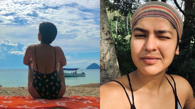 Taarak Mehta Fame Nidhi Bhanushali Monokini पहन Beach किनारे दिया Pose | Boldsky *Entertainment