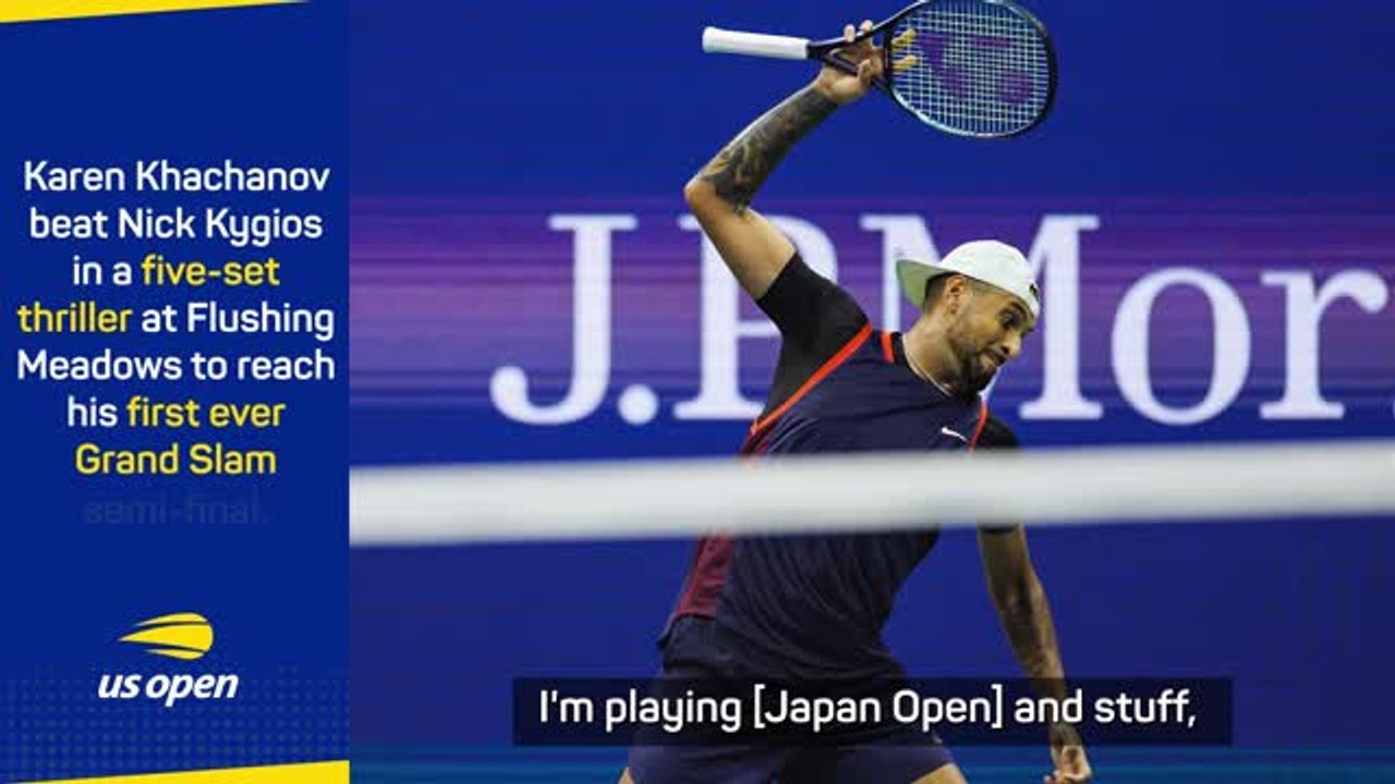 Kyrgios 'heartbroken' after US Open exit