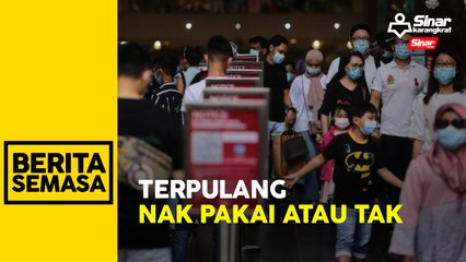 Descargar video: Tak wajib lagi pakai pelitup muka