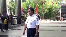 Gaya Anies Baswedan Tiba di KPK