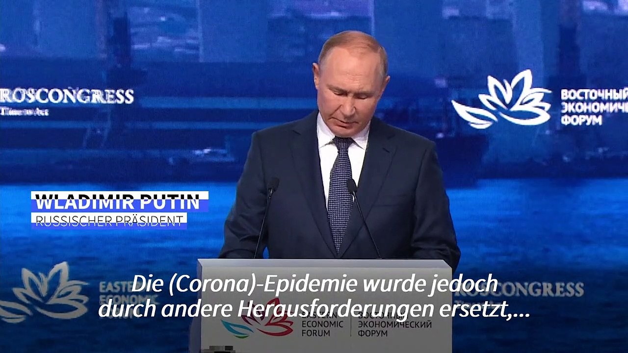 Putin kritisiert 'Sanktionsfieber' der westlichen Länder