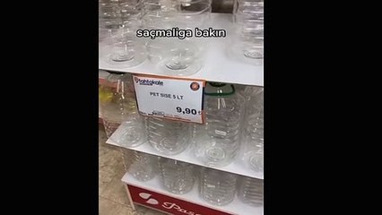 Prof. Dr. Özgür Demirtaş yine sosyal medyayı salladı: 10 TL'ye boş pet şişe satıyorlar