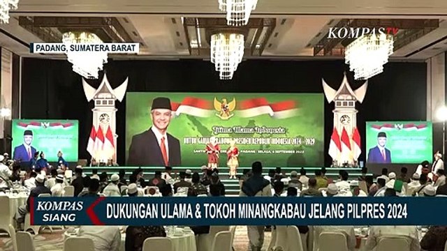 Ganjar Pranowo Dapat Dukungan dari Ulama dan Tokoh Adat Minangkabau Dalam Pilpres 2024
