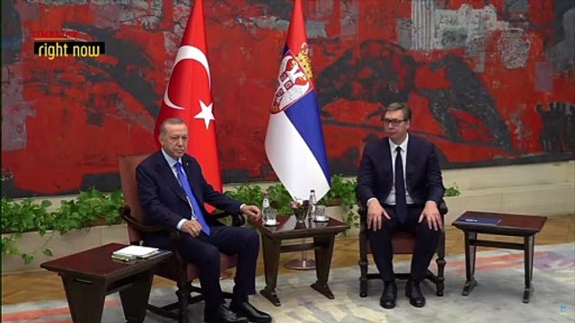 Start of negotiations between the Presidents of Serbia and Turkey, Vucic and Erdogan.