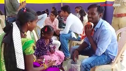 सेंट्रल जेलमध्ये कैदी आणि पाल्यांची गळाभेट New