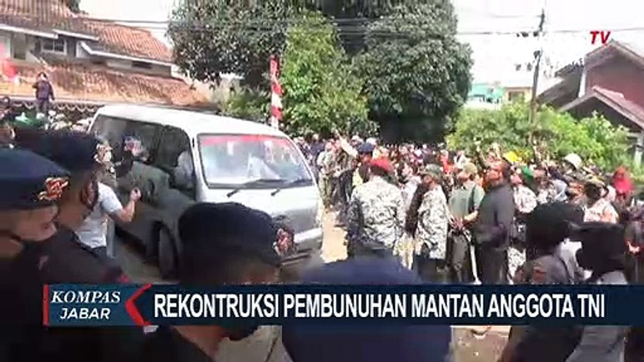 Polda Jabar Gelar Rekonstruksi Pembunuhan Sopir Lembang