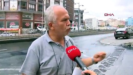 Rögardan akan mavi su dükkanları bastı