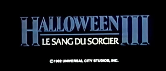 HALLOWEEN 3: Le Sang du sorcier (1982) Bande Annonce VF