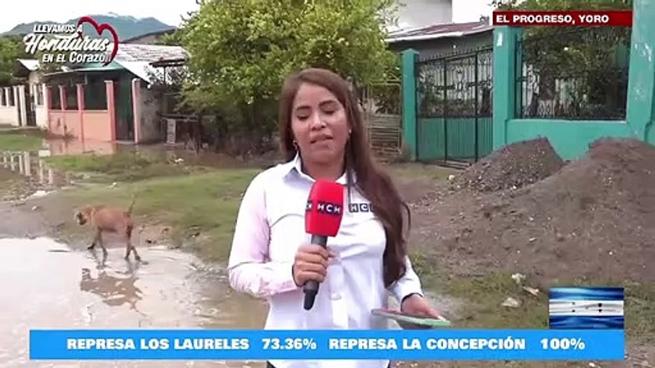 #HCHElProgreso | ¡Anegados! Crecidas del río Ulúa preocupan a vecinos de col. Policarpo Paz