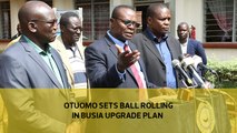 Otuoma sets ball rolling in Busia upgrade plan