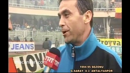 Galatasaray 0-3 Antalyaspor 15.03.1995 - 1994-1995 Turkish 1st League Matchday 21 + Before & Post-Match Comments