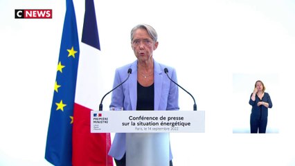 Situation énergétique : ce qu’il faut retenir des annonces d’Élisabeth Borne