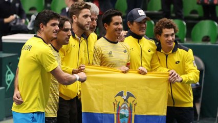 Ecuador se prepara para su entreno en la Copa Davis 2022