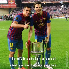 TOP 10: les meilleures ventes  du FC Barcelone