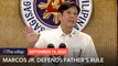 Marcos defends father's Martial Law legacy