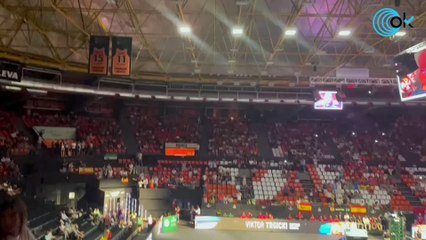 Pelos de punta: Valencia explota para recibir a la España de Alcaraz