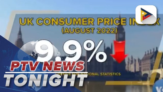 UK inflation rate falls in August