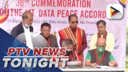 Mountain Province, Kalinga LGUs sign peace accord on boundary dispute between 2 tribes