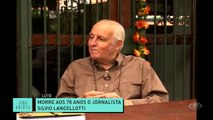 Luto: Morre o jornalista Sílvio Lancelotti, que marcou transmissões do Italiano na Band 14/09/2022 11:47:37
