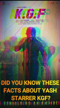 Did you these amazing facts about K.G.F film?