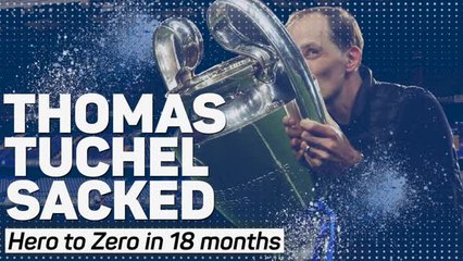 Télécharger la video: Thomas Tuchel Sacked: Hero to Zero in 18 months