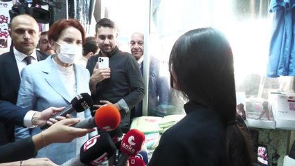 Akşener'in Dinlediği 18 Yaşındaki Esnaf: "Okulu Bırakmak Zorunda Kaldım. Asgari Ücretle Ailemi Geçindiriyorum. Para Yok"