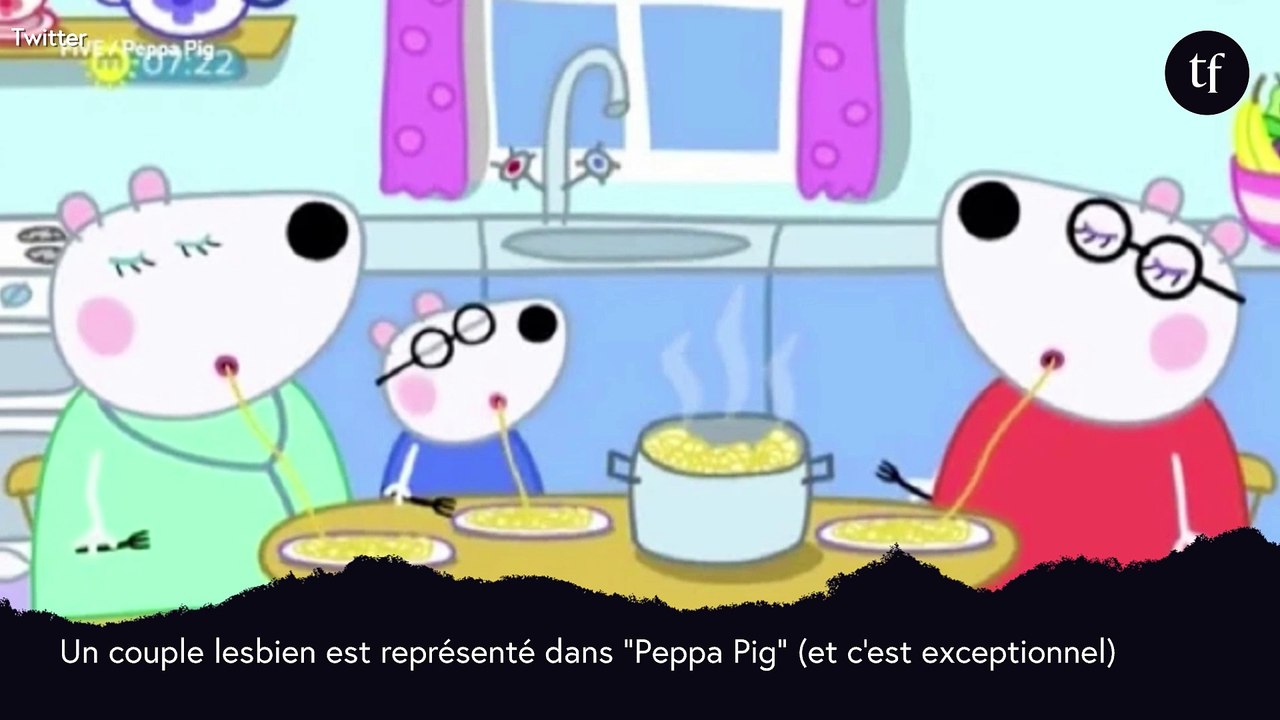 Un couple de mères lesbiennes débarque dans "Peppa Pig" (et c'est exceptionnel)