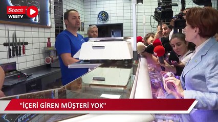 Kasap, Akşener'e anlattı: 1 buçuk kilo et alan yok, herkes günlük yaşıyor