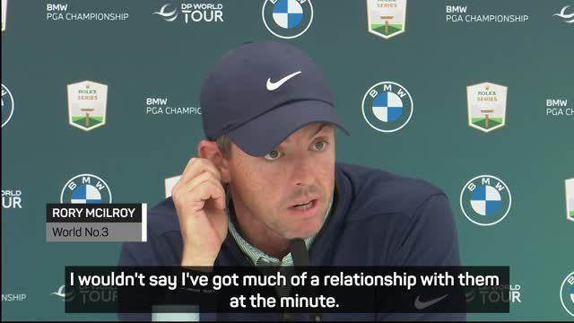McIlroy reveals a relationship breakdown with Ryder Cup team-mates