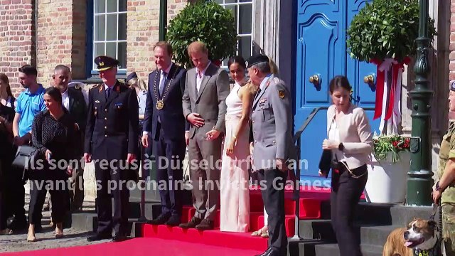 Le Prince Harry et Meghan Markle en Allemagne pour promouvoir les Invictus Games
