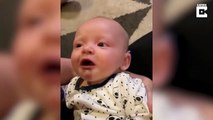 Ce bébé sourd entend ses parents pour la1ère fois, sa réaction est magique