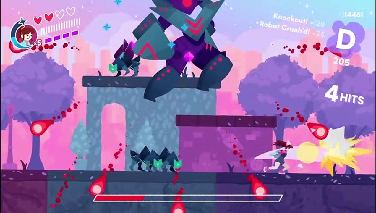 Super Crush KO - All Bosses + Ending [No Death] 1080p @60 Fps