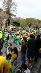 Ato na Praça da Liberdade- time lapse