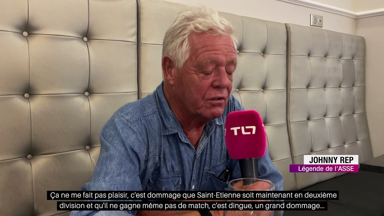 Entretien avec Johnny Rep, véritable légende de l'ASSE - Vidéo Dailymotion