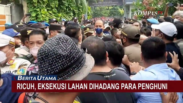 Sengketa Ahli Waris, Eksekusi Rumah Mewah di Duren Sawit Berlangsung Ricuh!