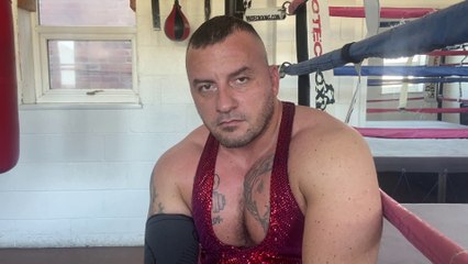 Wrestler Sugar Ray Taylor looking to win at one of Europe’s biggest wrestling events