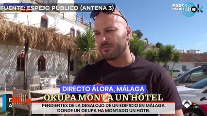 Okupa un hotel de Málaga y amenaza con un kalashnikov a un empresario de desokupación: "Te parto en dos"
