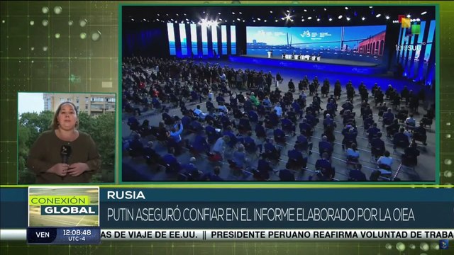 Rusia: Pdte. Vladímir Putin denuncia que Ucrania amenaza la seguridad nuclear mundial