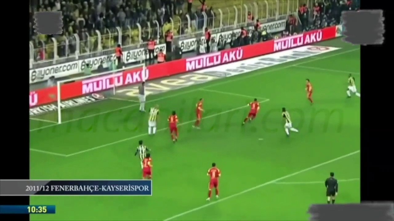 Fenerbahçe 4-0 Kayserispor [HD] 21.01.2012 - 2011-2012 Turkish Super League Matchday 21