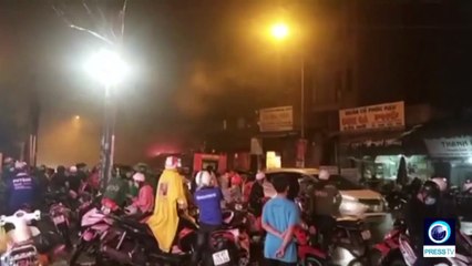 Vietnam'da karaoke bar alev alev yandı: 32 ölü