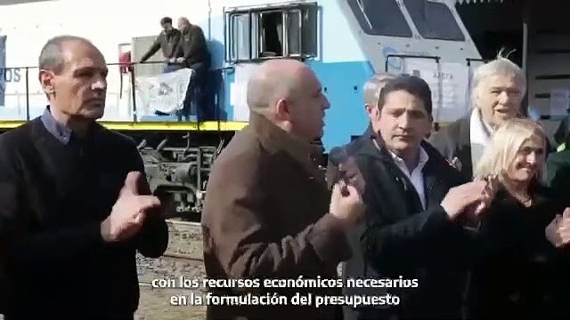 Massa: Vuelve a fluir sangre por las venas de la Provincia gracias a la reactivación del sistema ferroviario