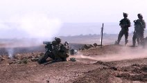تدريبات عسكرية بالذخيرة الحية بين القوات الأميركية والقوات الكردية في شمال سوريا